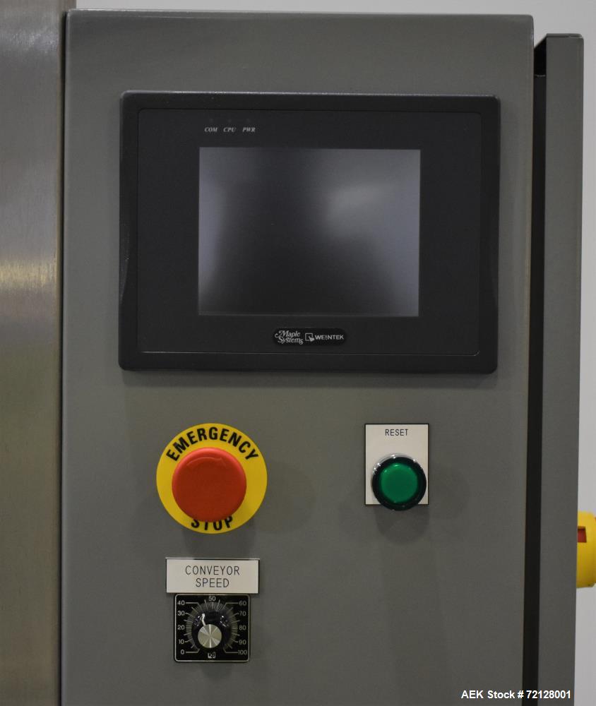 Used Epak / Apacks Econoline Inline Pressure Gravity Liquid Filling Machine